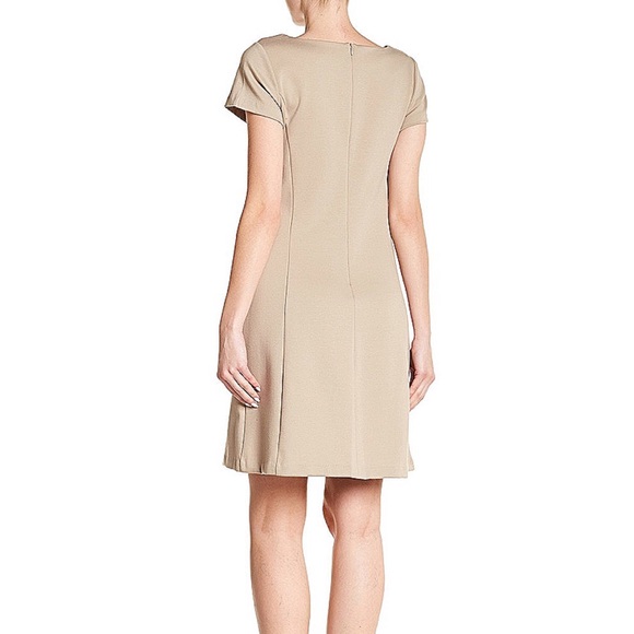 Vertigo Colorblock Ponte Short Sleeve Dress - Picture 2 of 7